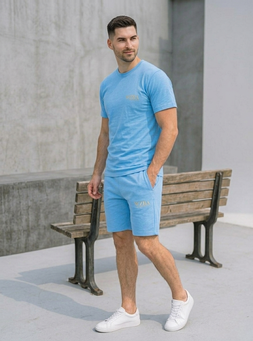 WZHA Co-ord Set – Sky Blue