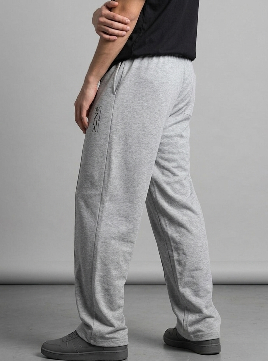 Relaxed Fit Pants - Grey