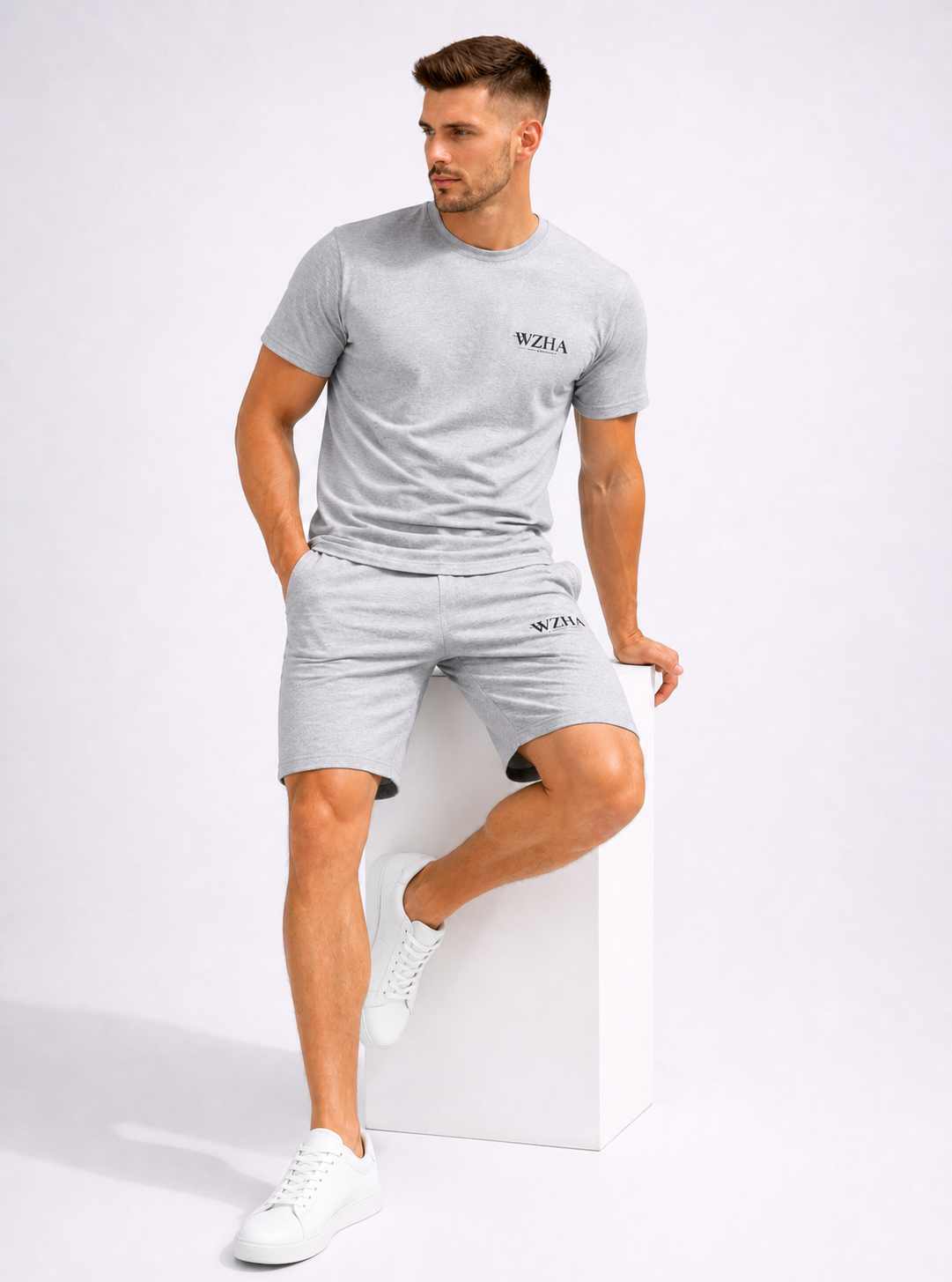 Heather Grey Co-Ord Set