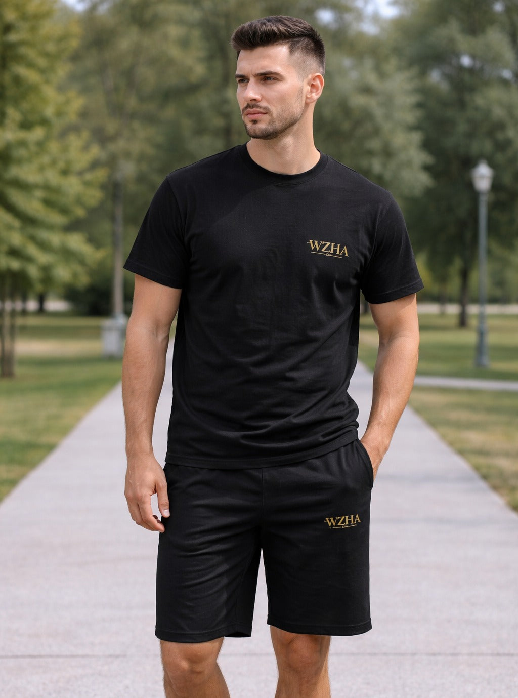 WZHA Co-ord Set – Black